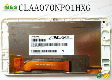 CLAA070NP01HXG TFT LCD Module, CPT 1024 × 600 7 layar lcd 250 Biasanya Hitam