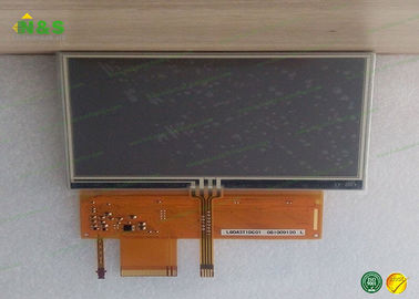 LQ043T1DG01 modul lcd tajam, 4.3 inci digital layar lcd panel datar 95.04 × 53.856 mm
