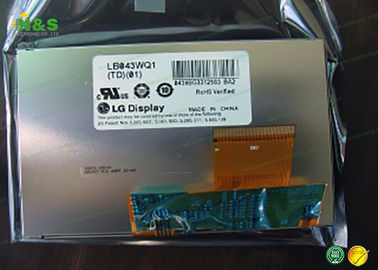 LB043WQ1-TD05 LG Display 4.3 inci Biasanya Putih dengan 95.04 × 53.856 mm