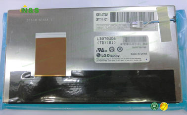 Philips LG Display Panel 7.0 &amp;#39;&amp;#39; LB070WQ6-TD01 156.25 × 82.37mm Rasio Kontras Area Aktif 500/1
