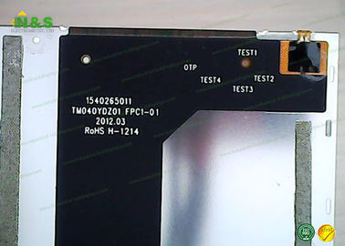 TM040YDZ01 4.0inch Tianma LCD Menampilkan 480 (RGB) × 800, Resolusi WVGA