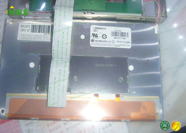 HV104X01-100 LG Display 8,0 inci 800 × 480, 6-bit, TTL, 2D, CCFL untuk panel pemutar DVD Portable
