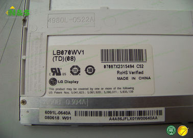 LB070WV1-TD08 LG Display 7.0 inci dengan 152.4 × 91.44 mm Active Area