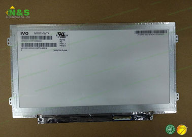 10.1 inch M101NWT4 R0 IVO 1024 × 600 Biasanya Putih 200 500: 1 262K WLED LVDS