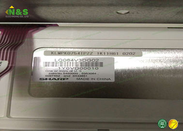 LQ084V3DG02 640 × 480 400 600: 1 262K WLED TTL Sharp LCD Panel