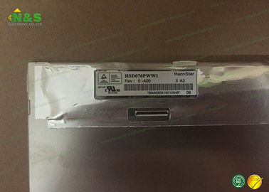 HSD070PWW1-A00 HannStar 7.0 inci Biasanya Hitam dengan 150.72 × 94.2 mm