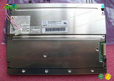 Hapus NL8060BC21-04 8,4 inci NEC LCD Panel Biasanya Putih 170,4 × 127,8 mm