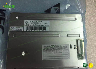 132 × 99 mm NL8060BC16-01 NEC LCD Panel 6.5 inci Biasanya Putih