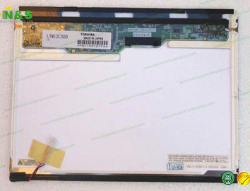 TOSHIBA LTM12C300 12.1 inci, 1024 × 768 layar panel lcd Biasanya Permukaan Putih Antiglare, Lapisan Keras (2H)